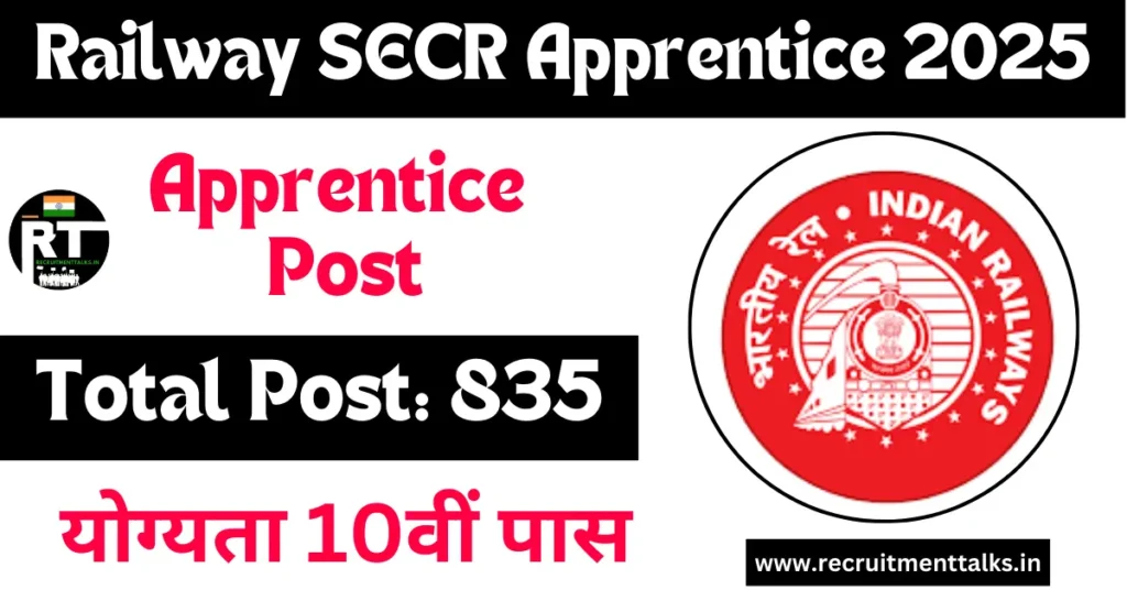 Railway SECR Apprentice 2025