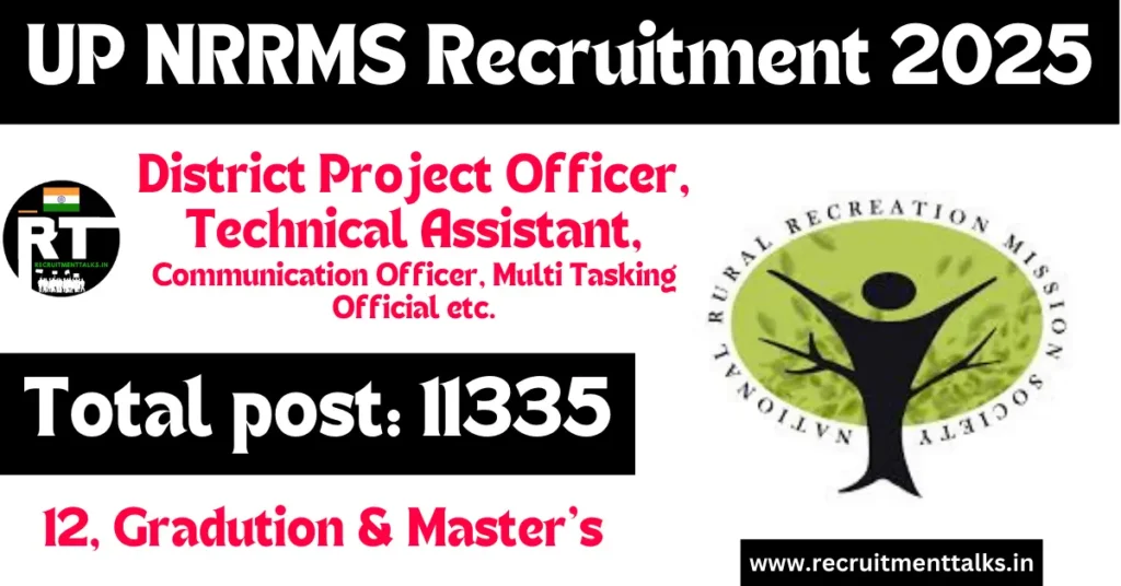 UP NRRMS Recruitment 2025